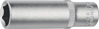 Promat/Tecwerk Extra lange dopsleutelbit | 1/4 inch 6-kant, lang | sleutelwijdte 8 mm | lengte 50 mm - 4000821018 - thumbnail