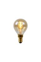 Lucide P45 - Filament lamp - Ø 4,5 cm - LED Dimb. - E14 - 1x3W 2200K - Amber - thumbnail