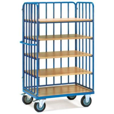 Fetra Hauptartikel 8352-1 Etagewagen Staal Poedercoating Laadvermogen (max.): 500 kg Stralend blauw (RAL 5007) Fetra Hauptartikel 8352-1 Etagewagen Staal Poedercoating Laadvermogen (max.): 500 kg Stralend blauw (RAL 5007)