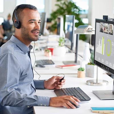 Logitech HD Pro C920 Full HD-webcam 1920 x 1080 Pixel Klemhouder