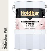 Holdbar Kunststofkozijnen Coating Gebroken Wit (RAL 9010) 2,5 Kg - thumbnail