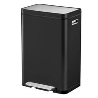 EKO x-cube pedaalemmer 2x20l zwart - thumbnail