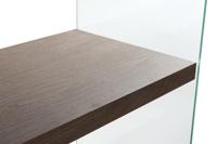 Planken DKD Home Decor Donkerbruin Kristal Walnoot Hout MDF 80 x 40 x 150 cm (1) - thumbnail