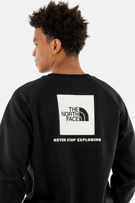 The North Face Raglan Box NSE Crew Casual Sweater Heren XL The North Face Raglan Box NSE Crew Casual Sweater Heren XL