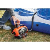 BLACK+DECKER BDCINF18N 11bar AC/DC of 18V Compressor | Universele ventieladapter | 230V adapter - BDCINF18N-QS - thumbnail