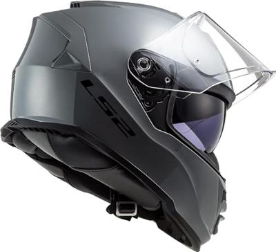 LS2 integraalhelm "ff800 storm ii solid". helmet ff800 storm ii solid m nardo grey