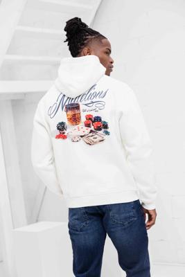 Malelions Playing Cards Hoodie Heren Wit - Maat M - Kleur: Wit | Soccerfanshop