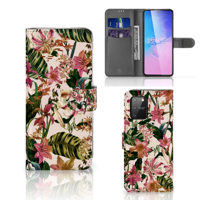 Samsung S10 Lite Hoesje Flowers - thumbnail