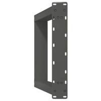 Console tafelpoten 2st U-vormig 38x(72-73)cm staal antraciet - thumbnail