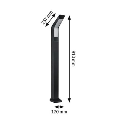 Paulmann 94858 Merano Staande LED-tuinlamp LED 14 W Antraciet - thumbnail