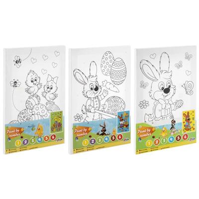 Creative Craft Group Canvas schilderen op nummer pasen