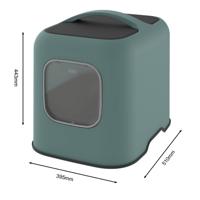 Rotho biala kattenbak groen - thumbnail