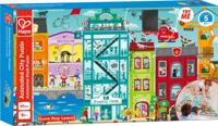 Dam Hape city junior vloerpuzzel 48 stukjes - thumbnail