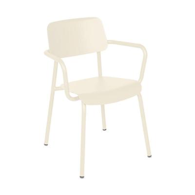Fermob Studie tuinstoel met arm Beige Latte