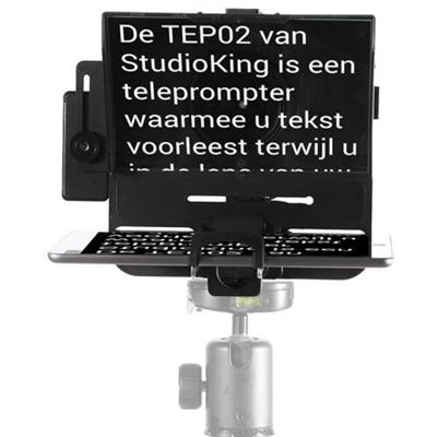 StudioKing teleprompter autocue tep02 voor tablets