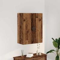 Wandkast 69,5x34x90 cm oud houtkleurig - thumbnail