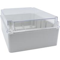 Kabeldoos - Lasdoos - Velvalux Panoboxpro - Verdeeldoos - IP65 - IK10 - 230x310x130mm - Grijs - Transparant Deksel - thumbnail