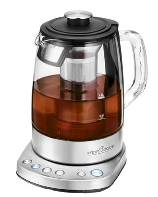 Profi Cook PC-WKS 1167 G Theekoker RVS, Glas