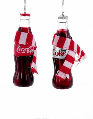 Coke bottle with scarf 4.75 inch kerst Kurt S. Adler - Kurt s adler Coke bottle with scarf 4.75 inch kerst Kurt S. Adler - Kurt s adler