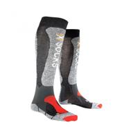 X-Socks Skiing Light Skisokken Unisex Antraciet - thumbnail