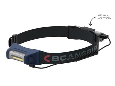 Scangrip hoofdlamp I-View 400 lumen dimbaar handig licht waar je kijkt oplaadbaar 03.5626 - thumbnail