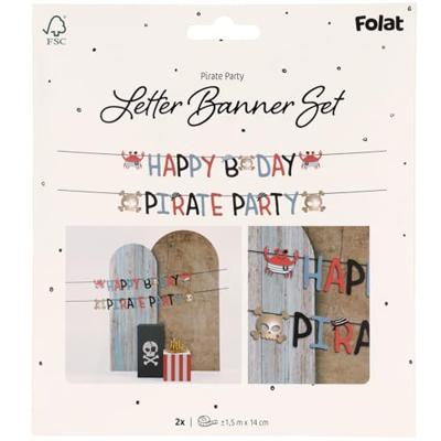 Letterslinger Set Pirate Party (1,5m)