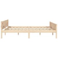 Bedframe massief grenenhout 160x200 cm - thumbnail