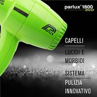 Parlux 1800 Eco Föhn Eco Groen 1Stuks - thumbnail
