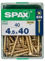 Schroefdoos SPAX Houten schroef Platte kop (4,5 x 40 mm) - thumbnail