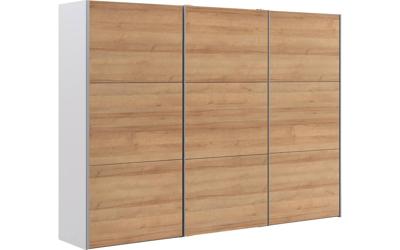 Goossens Kledingkast Easy Storage Sdk, 303 cm breed, 220 cm hoog, 3x 3 paneel schuifdeuren
