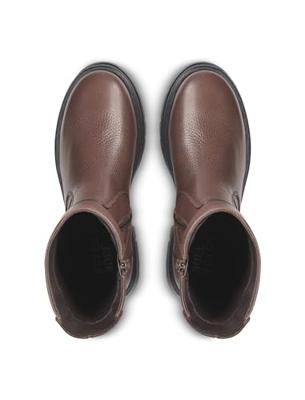 Bullboxer Boots Yasmin Bootie 537500E6L_DKBW Donker Bruin-40 maat 40 - thumbnail