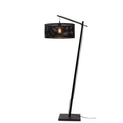 GOOD&MOJO Vloerlamp 'Java' Bamboe, 176cm, kleur Zwart