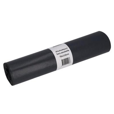 Afvalzak cleaninq 70x110cm recycled t70 120l grijs | 10 stuks