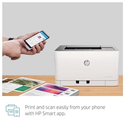 HP Color Laser 150nw Printer Laser, kleur Kleur A4 18 pag./min. 4 pag./min. 600 x 600 dpi WiFi