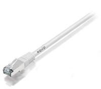 Equip 605517 RJ45 Netwerkkabel, patchkabel CAT 6 S/FTP 0.50 m Wit Vergulde steekcontacten 1 stuk(s) - thumbnail