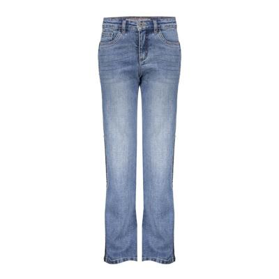 Geisha winter jeans meisjes - blauw - piping