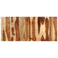 VidaXL Tafelblad 140x60x(2,5-2,7) cm massief acaciahout - thumbnail