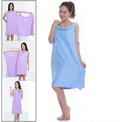 Magic handdoek Bad handdoek kleren strand handdoek jurk voor volwassenen maat: 150 x 80cm(Blue)