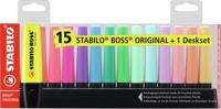 Stabilo boss original deskset pastel, 15st. - thumbnail