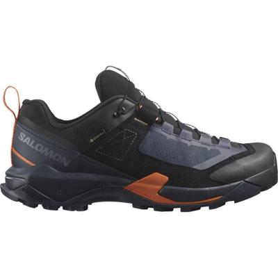 Salomon X ULTRA ALPINE GORE-TEX Lage Wandelschoen Heren Blue Nights/Black/Red Orange 8,5 Salomon X ULTRA ALPINE GORE-TEX Lage Wandelschoen Heren Blue Nights/Black/Red Orange 8,5