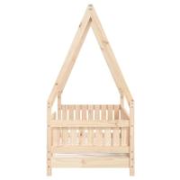 Kinderbedframe 70x140 cm massief grenenhout - thumbnail