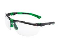 Univet 5X1 5X1-03-00 Veiligheidsbril Met anti-condens coating, Incl. UV-bescherming Zwart, Groen EN 166 DIN 166 - thumbnail