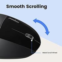 Perixx PERIMICE-813 Muis Bluetooth Zwart 800 dpi, 1200 dpi, 1600 dpi - thumbnail