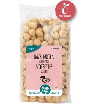 Hazelnoten geroosterd - 250 gram