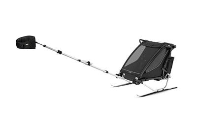 THULE fiets-kinderkar "chariot sport 2 double". bicycle trailer chariot sport double