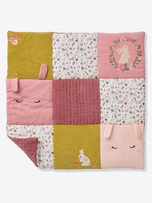 Vloertapijt / parkbodem patchwork LAPIN ENCHANTÉ oudroze