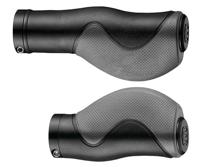 Handvatset Ergo 3-componenten Zwart 128/90mm - 2-kanten geopend - thumbnail