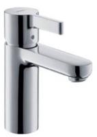 Hansgrohe Metris S wastafelkraan met waste chroom 31060000 - thumbnail