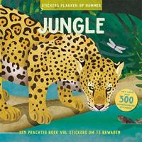 Lantaarn Publishers Stickers plakken op nummer - jungle - thumbnail