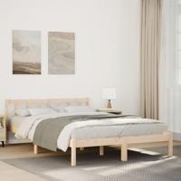 Bedframe extra lang zonder matras massief grenenhout 160x220 cm - thumbnail